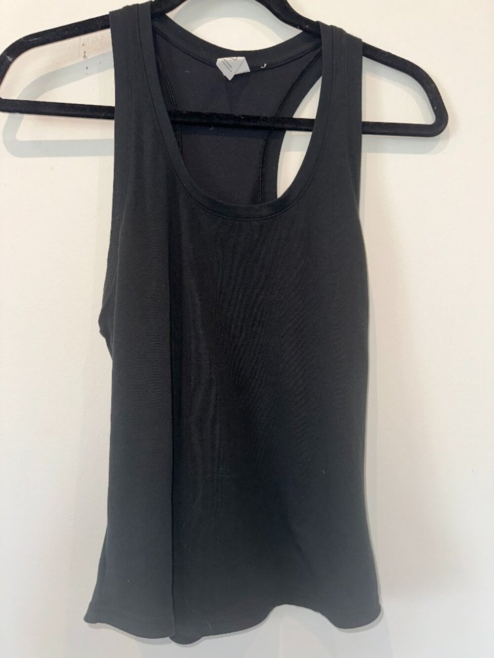BYLT Premium Basics Black Athletic Tank Top Racerback